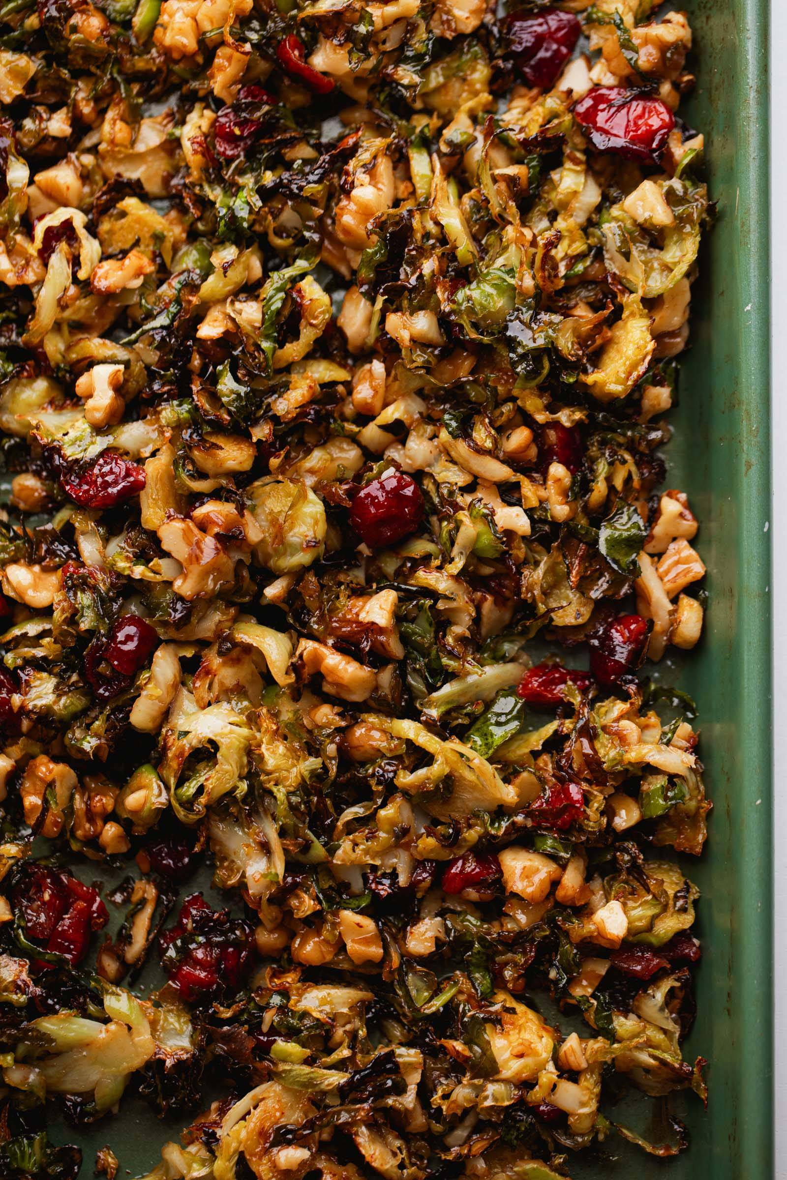 Brussels Sprouts dengan Mentega Gochujang