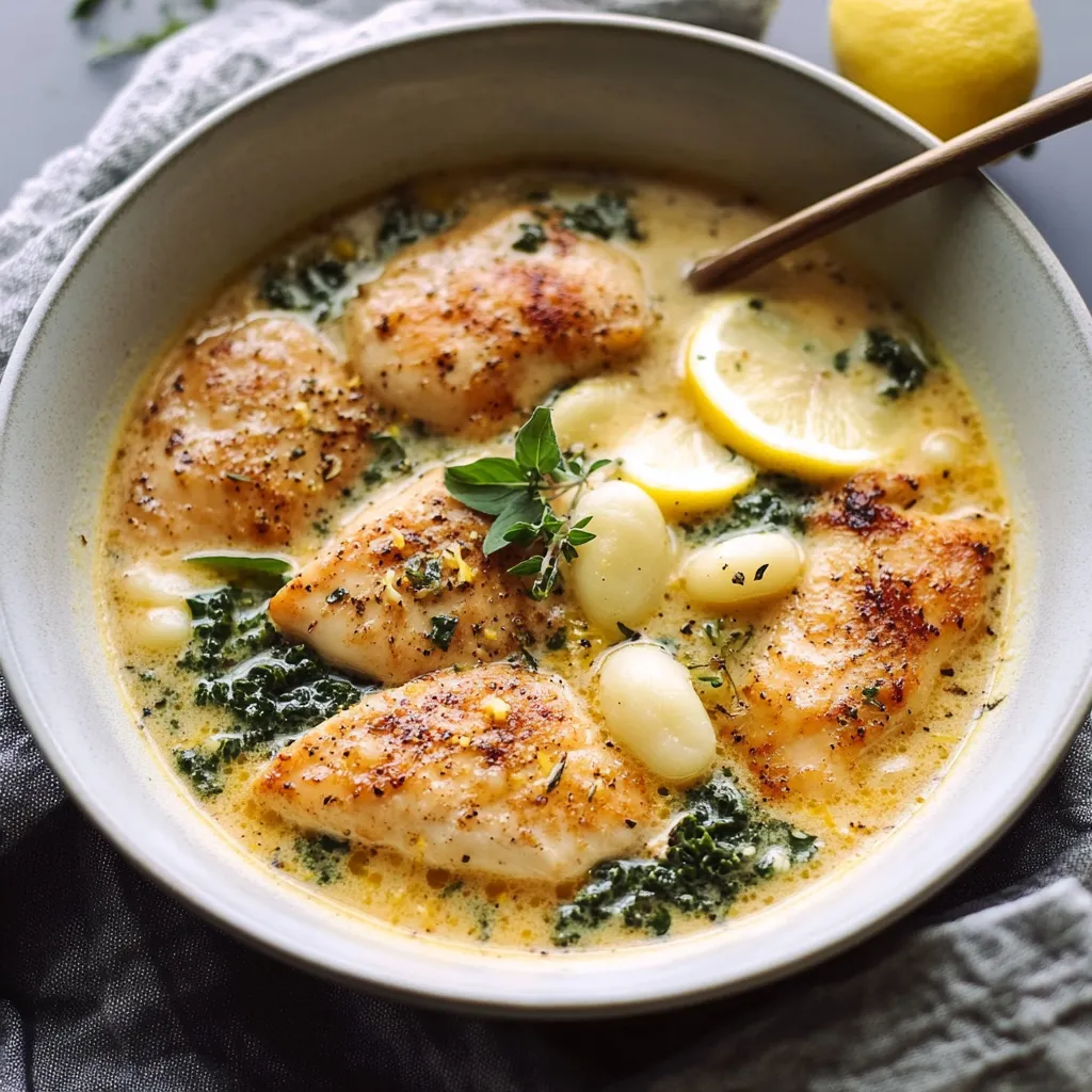 Sup Gnocchi Ayam Lemon Berkrim