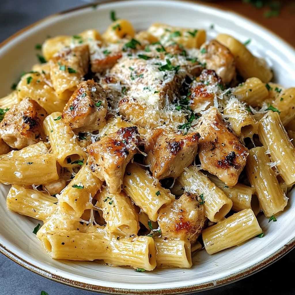 Rigatoni Ayam Parmesan Berkrim