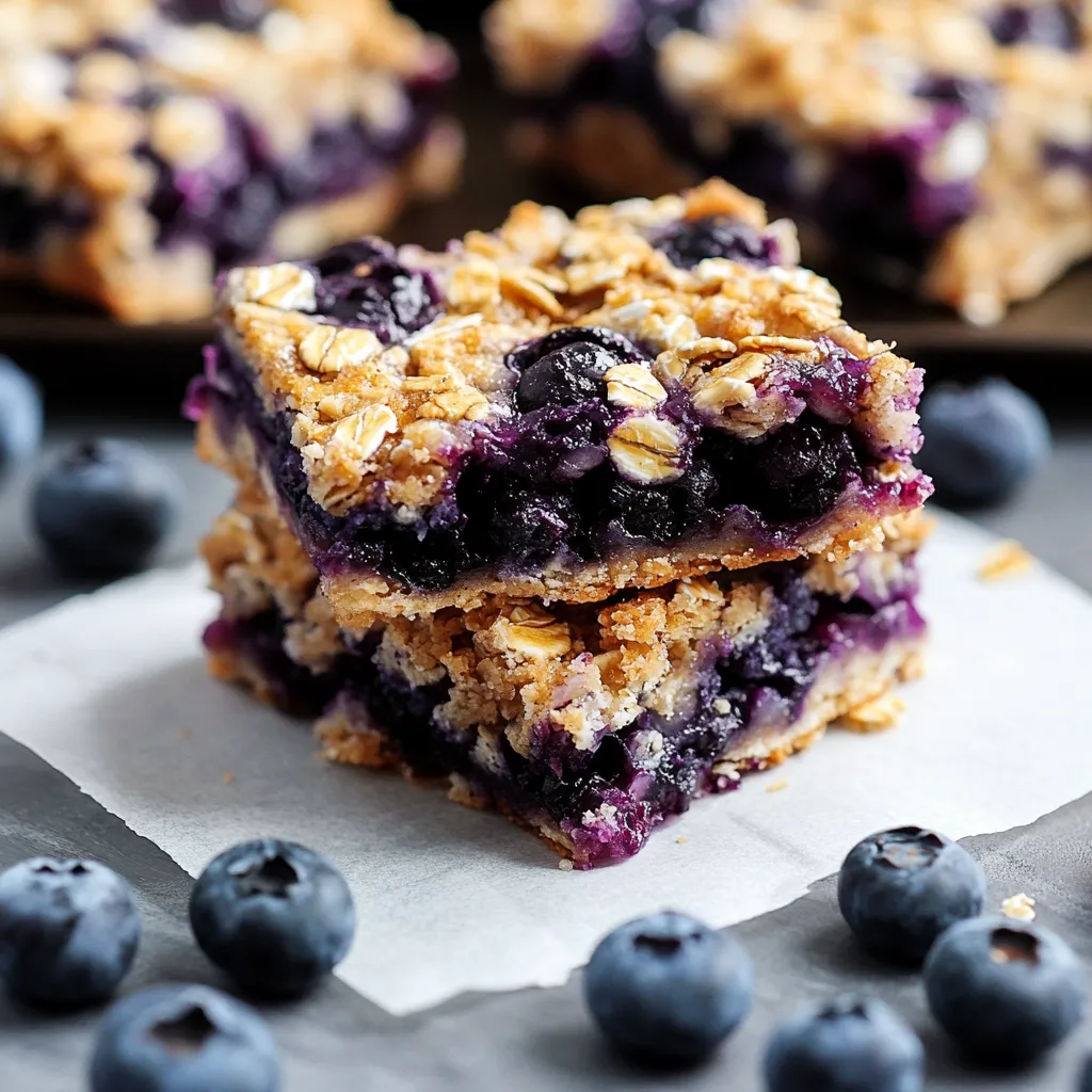 Bar Oatmeal Blueberry Mudah