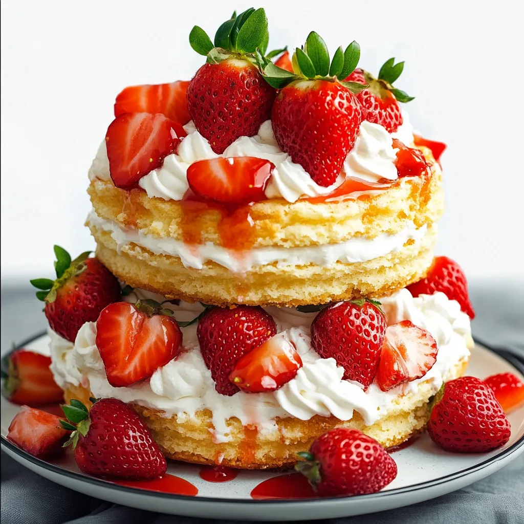 Resipi Shortcake Strawberry