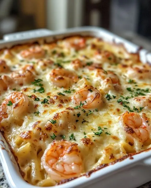 Udang berkrim scampi bakar