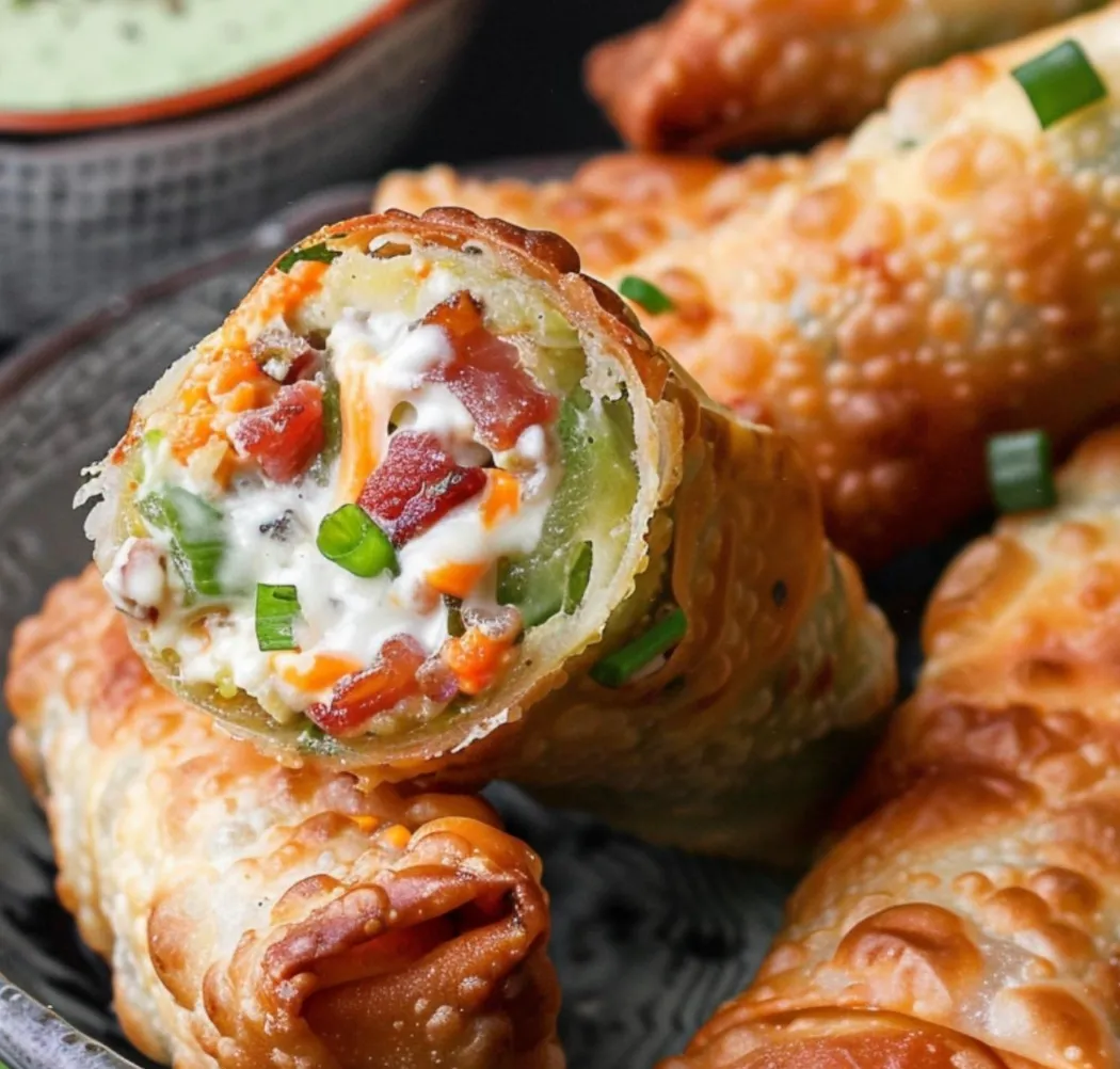 Bacon Jalapeño Popper Eggrolls